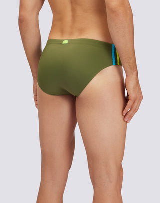 SUNDEK SLIP MARE IDIWALTER CON BANDE LATERALI A TRE COLORI UOMO M279SSL3000 A5001