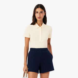 LACOSTE POLO DA DONNA IN PIQUET DI COTONE STRETCH PF5462 S7G