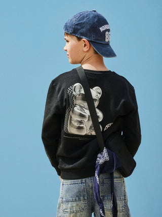 NAME IT DIGU FELPA JR CON ORSO 13253740 BLK