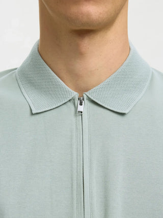 SELECTED HOMME FAVE POLO CON ZIP 16079026 AQG