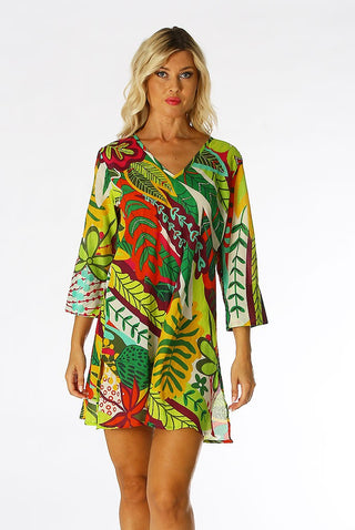 POSITANO BY JEAN PAUL KURTA COTONE MANICA LUNGA FANTASIA 51883 15