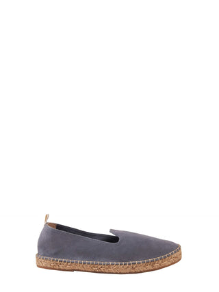 LORD PARTENOPEI BLUE TYROLEAN SUEDE ESPADRILLES
