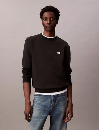 CALVIN KLEIN JEANS FELPA BADGE C/LOGO CK LV04RC273G UB1