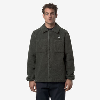 K-WAY CAMERON SHERPA POLAR GIACCA UOMO K61322W B2N