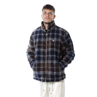 BARBOUR GIUBBOTTO TARTAN CON ZIP LOWLANDS MFL0187 TN38