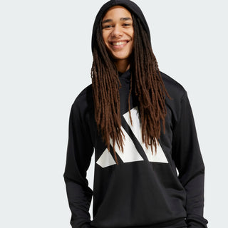 ADIDAS TUTA COMPLETA CON CAPPUCCIO E LOGO CENTRALE JX5551
