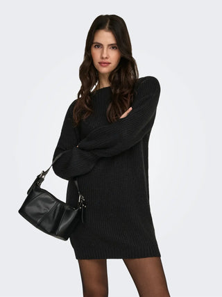 JACQUELINE DE YONG MAGLIONE WHITNEY LUNGO IN MAGLIA 15234103 BLK