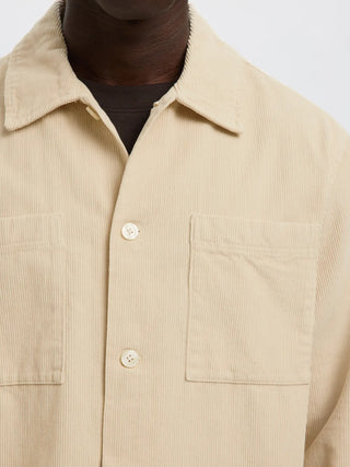 SELECTED HOMME REGTATE OVERSHIRT IN VELLUTO 16099243 OTM