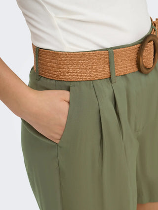 ONLY IBIZA PANTALONCINI CORTI CON CINTURA 15370298 MRD