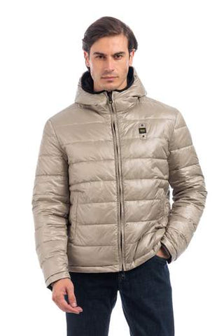 BLAUER PIUMINO BALLARD CON CAPPUCCIO UOMO BLUC06054 005480 999