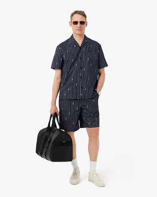 LACOSTE CAMICIA IN TWILL STAMPATA RELAXED FIT CH2343 IY8