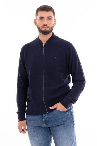 TOMMY HILFIGER M INTERLACED BASEBALL ZIP THROUGH MW31585 COVI SRL 