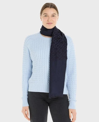 TOMMY HILFIGER MONOGRAM MICROMODAL SCARF AW15622 COVI SRL 