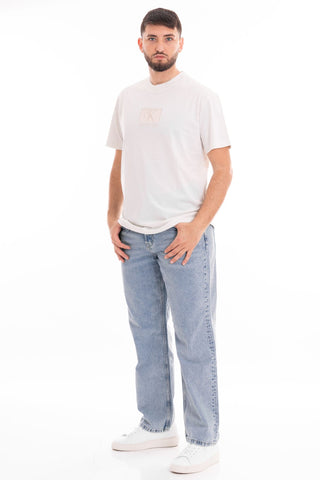 CALVIN KLEIN JEANS T-SHIRT EMBROIDERY PATCH TEE J325700 CGA