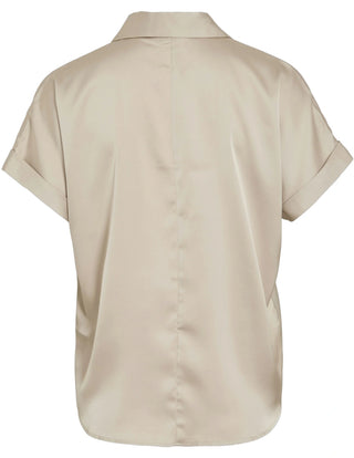 VILA ENNA RAVENNA T-SHIRT DONNA (col:cement) 14107405 CMT