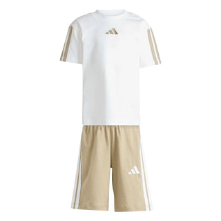 ADIDAS COMPLETO T-SHIRT E BERMUDA CON 3STRISCE KC6149