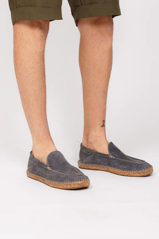 LORD PARTENOPEI ESPADRILLAS IN CAMOSCIO TIROLESE CORDA