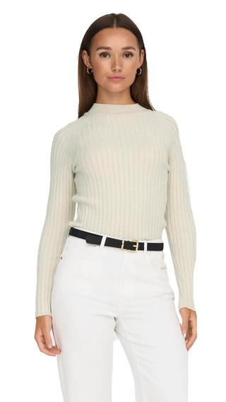 JACQUELINE DE YONG MAGDA CREW NECK LONG SLEEVE SWEATER 15238267 CMT