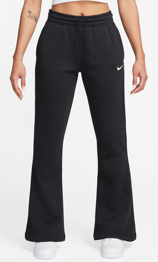 NIKE PANTALONE IN FLEECE CON LOGO DONNA FV7494 010
