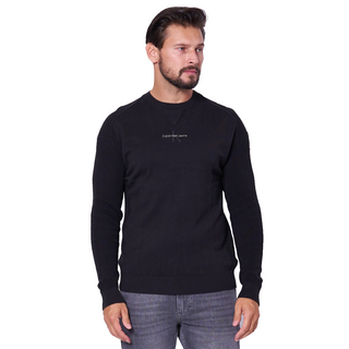 CALVIN KLEIN JEANS CREW NECK SWEATER WITH LOGO J325671 0GM