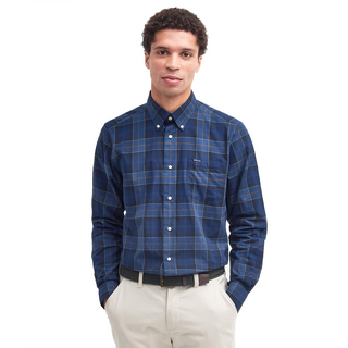 BARBOUR CAMICIA WETHERAM TAILORED UOMO MSH4982 TN54