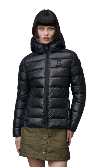 BLAUER PIUMINO CAROLL CON CAPPUCCIO DONNA BLDC02041 006648 999EI