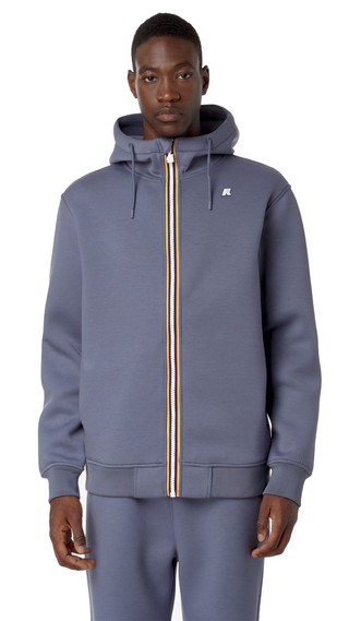K-WAY FELPA RAINER SPACER CON CAPPUCCIO UOMO K2141DW K56