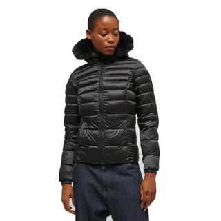 REFRIGIWEAR GIUBBOTTO MEAD FUR  CAPPUCCIO CON PELLICCIA DONNA W97618 RA0035 G06000