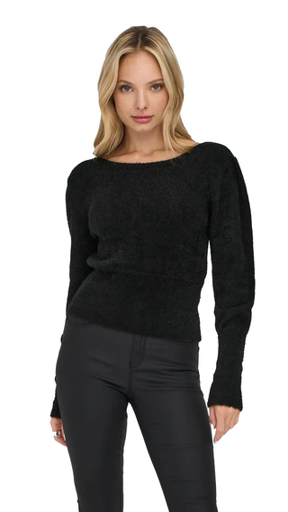 ONLY T-SHIRT LELLA MANICA LUNGA DONNA 15260678 BLK