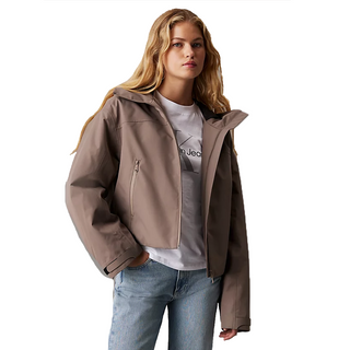 CALVIN KLEIN JEANS SHORT WATERPROOF JACKET WOMEN J224432 PAV
