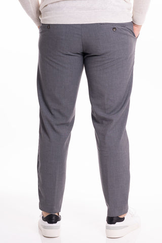 HYPS MEN'S FRESH WOOL PANTS MILANO MILANO MODEL 13 GRG