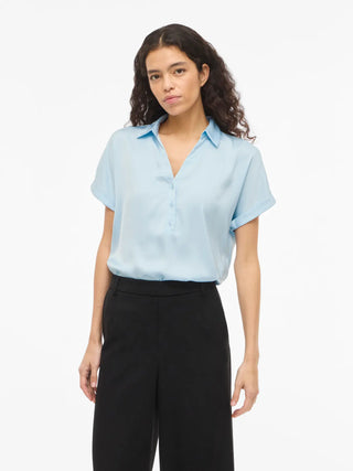VILA VIENNA RAVENNA T-SHIRT DONNA 14107405 NTB