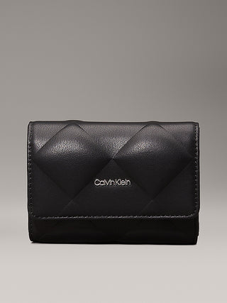 CALVIN KLEIN PORTAFOGLI DIAMOND QUILT PICCOLA DONNA K612898 BEH