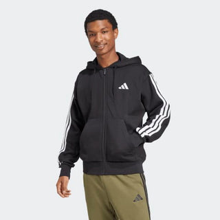 ADIDAS FELPA ZIP E CAPPUCCIO CON LOGO UOMO JD1870