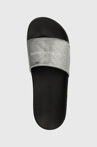 CALVIN KLEIN M SLIDE LENTICULAR SLIPPERS YM00953 0GN