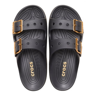CROCS CIABATTE SATURDAY METALLIC BUCKLE W 213316/BLK