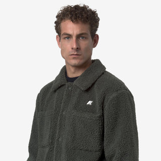 K-WAY CAMERON SHERPA POLAR GIACCA UOMO K61322W B2N