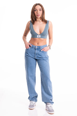 CALVIN KLEIN JEANS W JEANS 90'S STRAIGHT J222440 1AA