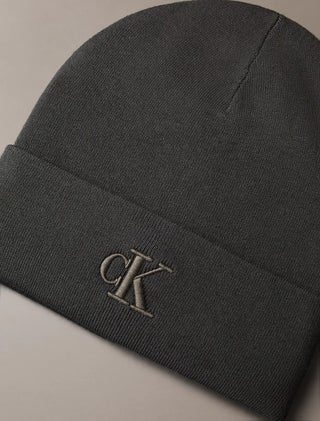 CALVIN KLEIN CAPPELLO IN LANA FINE RIB LV04D8020G PAR