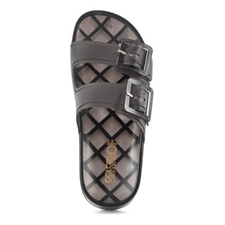 COLORS OF CALIFORNIA PLATFORM JELLY SLIPPER CHJ402 BLA