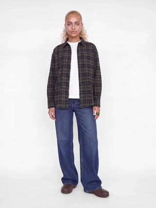 JJXX CAMICIA JAMIE A QUADRI 12315807 BLK