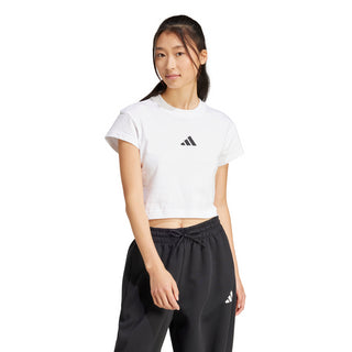 ADIDAS WOMEN'S FUTURE ICONS T-SHIRT WITH LOGO JE4001