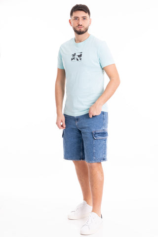 CALVIN KLEIN JEANS T-SHIRT SMALL BOX LOGO TEE J325204 CCP