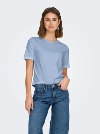 JACQUELINE DE YONG T-SHIRT REX MANICA CORTA GIROCOLLO DONNA 15344612 KYB