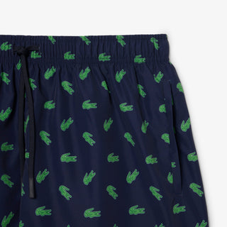 LACOSTE BOXER MARE MEDI CON STAMPA COCCODRILLO UOMO MH1851 166