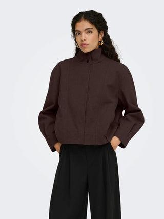ONLY GIACCA BOMBER ASTA A COLLO ALTO 15384778 CLT