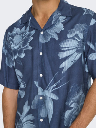 ONLY&SONS ROCKET CAMICIA CON FANTASIA FLOREALE UOMO 22032640 PWB