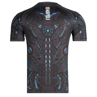 EA7 NAPOLI T-SHIRT TRAINING TEAM NAPOLI N26T02 NER