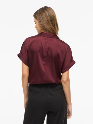 VILA VIENNA RAVENNA T-SHIRT DONNA 14107405 PRY