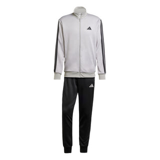 ADIDAS MEN'S LOGO HOODED ZIP-UP TRACKSUIT JI8876